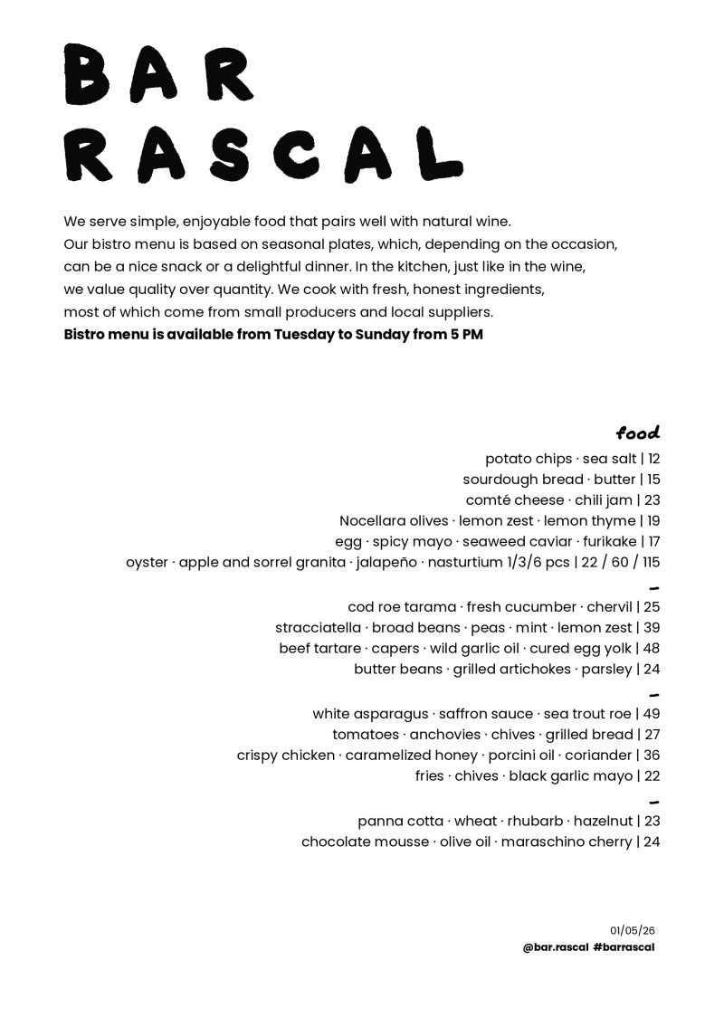 BAR RASCAL