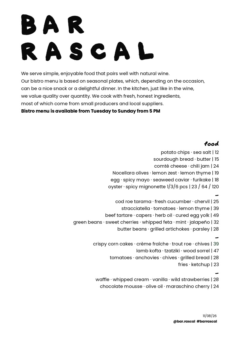 BAR RASCAL