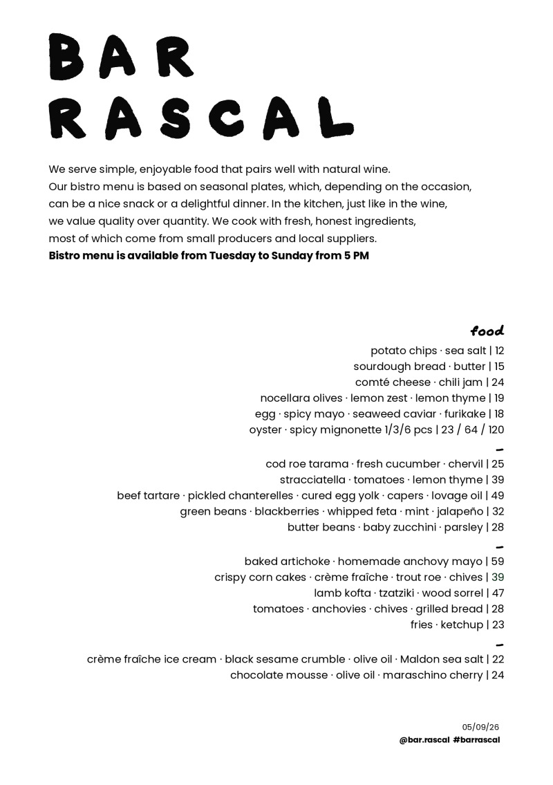 BAR RASCAL