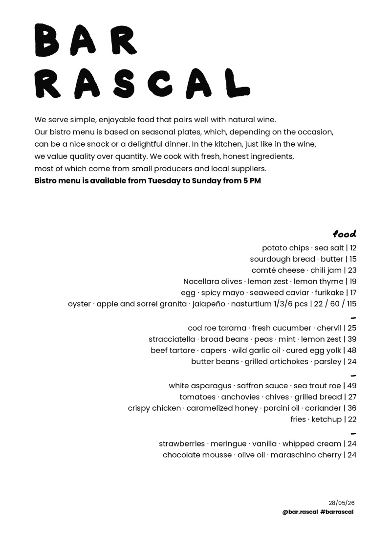 BAR RASCAL